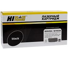 Картриджи лазерные совместимые картридж hi-black (hb-q5949a/q7553a) для hp lj 1160/1320/p2015/ canon 715, универс, 3,5k