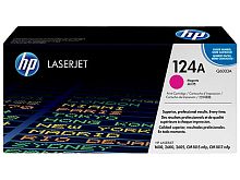 Картриджи лазерные оригинальные картридж 124a для hp clj 1600/2600n/2605, 2к (o) малиновый q6003a