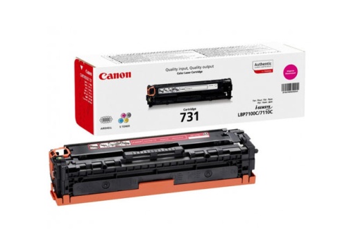 Картриджи лазерные оригинальные картридж canon lbp7110 (o) 731, m, 6270b002, 1,5k