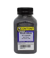 Тонеры черные тонер content для ricoh aficio sp c220/240, bk, 100 г, банка