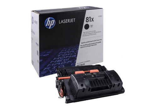 Картриджи лазерные оригинальные картридж hp lj enterprise m630z/630h/630dn (o) cf281x, 25к