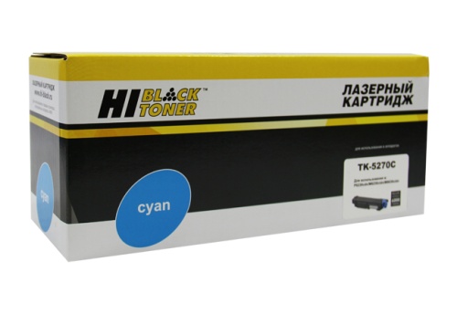 Тонер-картриджи тонер-картридж hi-black (hb-tk-5270c) для kyocera m6230cidn/m6630/p6230cdn, c, 6k