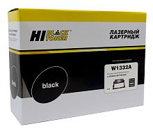 Чернила драм-юнит hi-black (hb-w1332a) для hp laser 408/432, 30k
