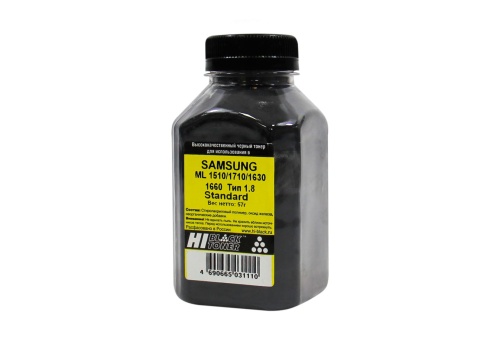 Упаковка тонер hi-black для samsung ml-1510/1710/1630/1660, standard, тип 1.8, bk, 57 г, банка