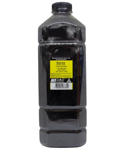 Тонеры черные тонер hi-black с носителем для xerox workcentre 7425/7525/7830, bk, 520 г, канистра