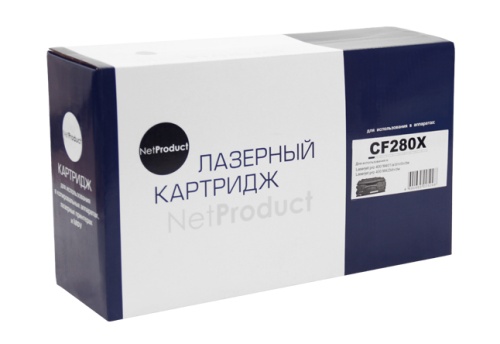 Картриджи лазерные совместимые картридж netproduct (n-cf280x) для hp lj pro 400 m401/pro 400 mfp m425, 6,9k