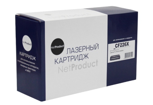 Картриджи лазерные совместимые картридж netproduct (n-cf226x/crg-052h) для hp lj pro m402/m426/lbp-212dw/214dw, 9,2k