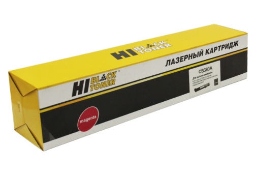 Тонер-картриджи тонер-картридж hi-black (hb-cb383a) для hp clj cp6015dn/cm6030/6040mfp, восстанов, m, 21k