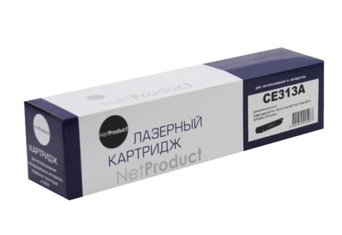 Тонер-картриджи тонер-картридж netproduct (n-ce313a) для hp clj cp1025/1025nw/pro m175, m, 1k