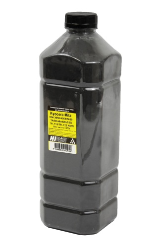 Упаковка тонер hi-black для kyocera km-3050/4050/5050 (tk-715), bk, 870 г, канистра