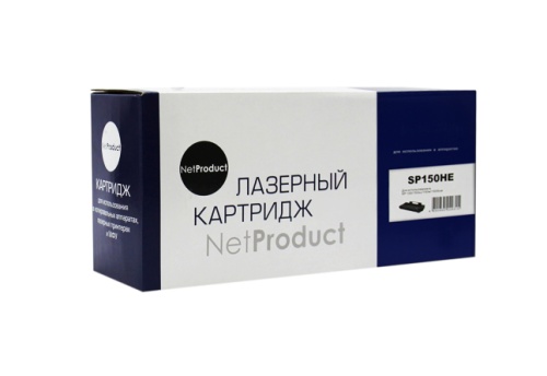 Картриджи лазерные совместимые картридж netproduct (n-sp150he) для ricoh aficio sp 150/su/w/suw, 1,5k