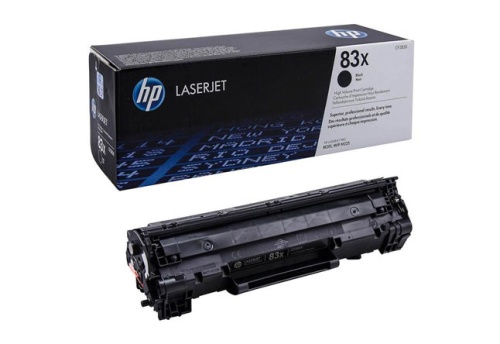 Картриджи лазерные оригинальные картридж hp lj pro m225mfp/m201 (o) cf283x, bk, 2.2k