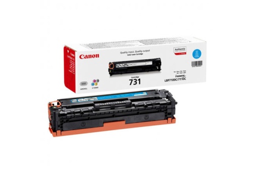 Картриджи лазерные оригинальные картридж canon lbp7110 (o) 731, c, 6271b002, 1,5k