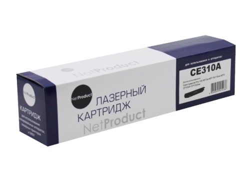 Тонер-картриджи тонер-картридж netproduct (n-ce310a) для hp clj cp1025/1025nw/pro m175, bk, 1,2k