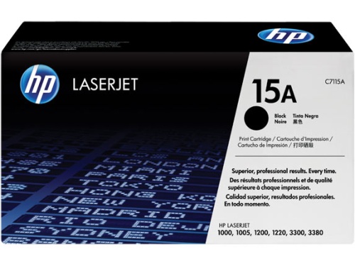 Картриджи лазерные оригинальные картридж hp lj 1200/3300 (o) c7115a, 2,5k