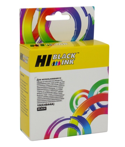 Картридж-пленки картридж hi-black (hb-c4844a) для hp business inkjet 2200/2250, №10, bk