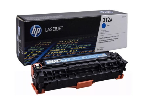 Картриджи лазерные оригинальные картридж hp clj pro mfp m476dn/dw/nw (o) №312a, cf381a, c, 2,7к