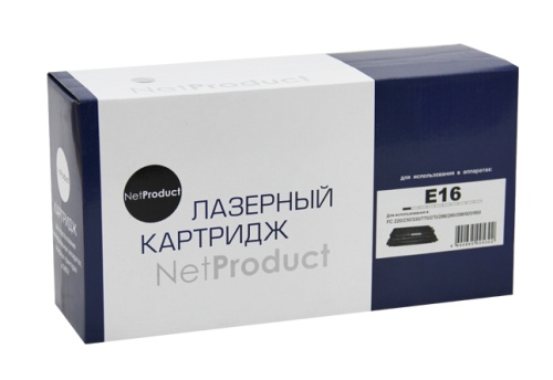 Картриджи лазерные совместимые картридж netproduct (n-e-16) для canon fc 200/210/220/230/330, 2k