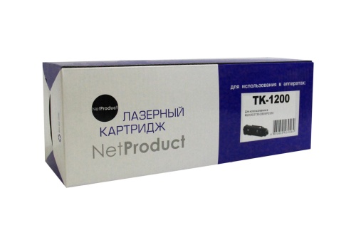 Тонер-картриджи тонер-картридж netproduct (n-tk-1200) для kyocera ecosys m2235/2735/2835/p2335, 3k