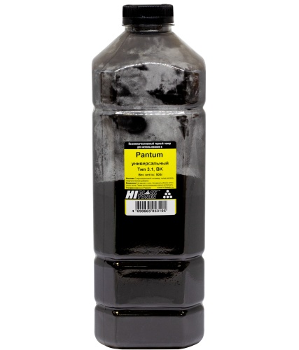 Упаковка тонер hi-black для pantum универсальный, bk, тип 3.1, 500 г, канистра