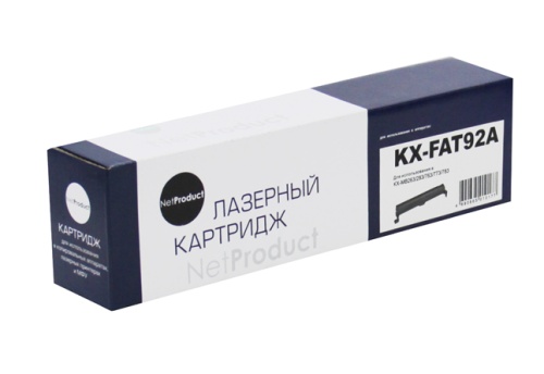 Тонер-картриджи тонер-картридж netproduct (n-kx-fat92a) для panasonic kx-mb263/283/763/773/783, 2k