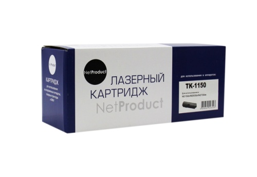 Тонер-картриджи тонер-картридж netproduct (n-tk-1150) для kyocera ecosys m2135dn/m2635dn/m2735dw, 3k, с/чип