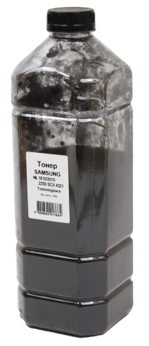 Упаковка тонер tomoegawa для samsung ml-1610/2010/2250/scx-4321, bk, 700 г, канистра