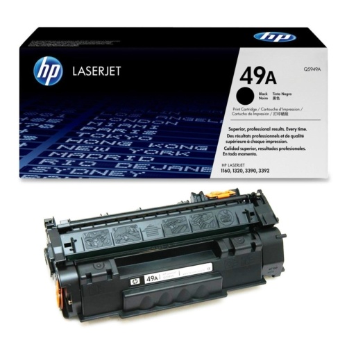 Картриджи лазерные оригинальные картридж hp lj 1160/1320/3390 (o) q5949a, 2,5k