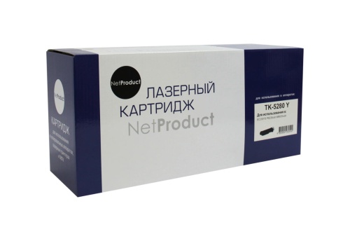 Тонер-картриджи тонер-картридж netproduct (n-tk-5280y) для kyocera ecosys p6235/m6235/m6635, y, 11k