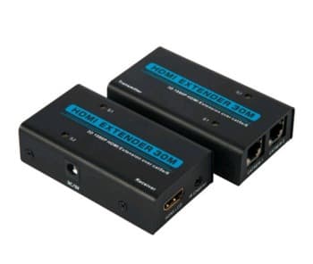 HM-ED30 Комплект передачи HDMI сигнала по витой паре на 30 метров от интернет магазина Комплексные Системы Безопасности