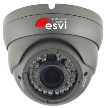 EVL-DC-H10B купольная уличная 4 в 1 видеокамера, 720p, f=2.8-12мм, темно-серая от интернет магазина Комплексные Системы Безопасности