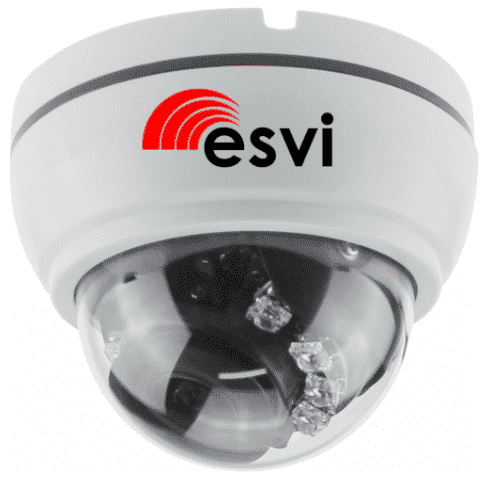 EVC-NK20-S13-A купольная IP видеокамера, 1.3Мп, f=2.8-12мм, аудио вход от интернет магазина Комплексные Системы Безопасности