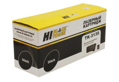 Тонер-картриджи тонер-картридж hi-black (hb-tk-3130) для kyocera fs-4200dn/4300dn/ecosys m3550idn,25k