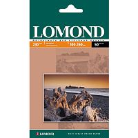 Бумага и носители для струйной печати фотобумага lomond матовая односторонняя (0102034), 10x15 см, 230 г/м2, 50 л.