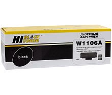 Картриджи лазерные совместимые картридж hi-black (hb-w1106a) для hp laser 107a/107r//mfp135a/135r/135w/137, 1k (без чипа)