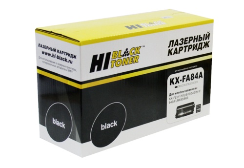 Чернила драм-юнит hi-black (hb-kx-fa84a) для panasonic kx-fl511/512/540/541/flm653, восстан., 10k