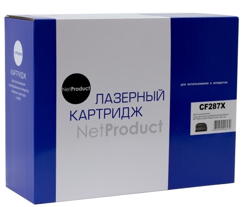 Картриджи лазерные совместимые картридж netproduct (n-cf287x) для hp lj m501dn/m506dn/m506x/m527dn/m527f/m527c, 18k