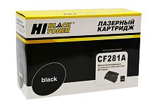 Картриджи лазерные совместимые картридж hi-black (hb-cf281a) для hp lj enterprise m604/605/606/mfp m630, 10,5k