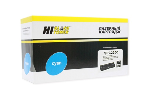 Картриджи лазерные совместимые картридж hi-black (hb-spc220c) для ricoh aficio spc220dn/c221dn/c222sf/c240dn, c, 2k