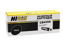 Картриджи лазерные совместимые картридж hi-black (hb-cb435a) для hp lj p1005/p1006, 1,5k