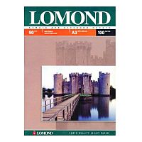Бумага и носители для струйной печати фотобумага lomond матовая односторонняя (0102001), a4, 90 г/м2, 100 л.