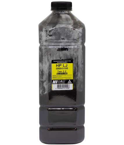 Упаковка тонер hi-black для hp lj 5000/5100, тип 2.2, bk, 500 г, канистра