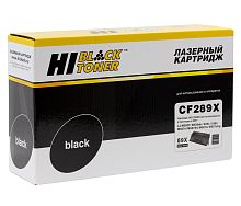 Картриджи лазерные совместимые картридж hi-black (hb-cf289x) для hp laserjet enterprise m507dn/m507x/flow m528z/mfp, 10k (без чипа)