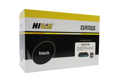 Картриджи лазерные совместимые картридж hi-black (hb-cf237x) для hp lj enterprise m608/m609/m631/m632/m633, 25k