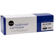 Картриджи лазерные совместимые картридж netproduct (n-pc-211ev) для pantum p2200/p2207/p2507/p2500w/m6500/6550/6607, 1,6к