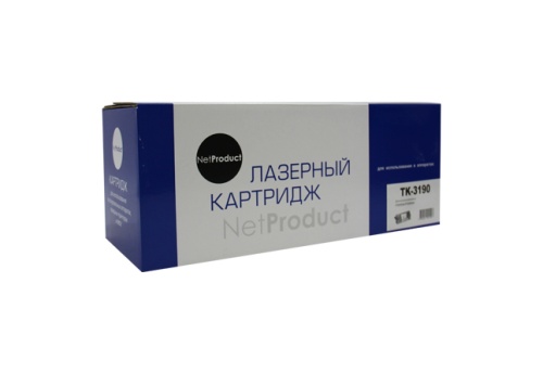 Тонер-картриджи тонер-картридж netproduct (n-tk-3190) для kyocera p3055dn/p3060dn, 25k, с чипом