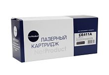 Картриджи лазерные совместимые картридж netproduct (n-ce411a) для hp clj pro300 color m351/m375/pro400 color/m451, c,2,6k