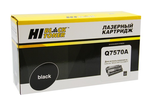 Картриджи лазерные совместимые картридж hi-black (hb-q7570a) для hp lj m5025/m5035, 15k